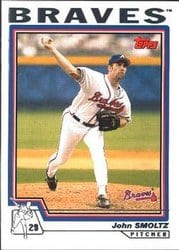 2004 Topps Base Set John Smoltz #45 card