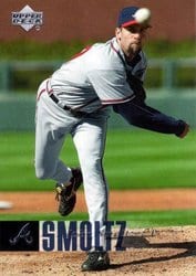 2006 Upper Deck Base Set John Smoltz #41 card