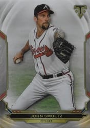 2019 Topps Triple Threads Base Set John Smoltz #74 card