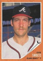 2021 Topps Archives Base Set John Smoltz #57 card