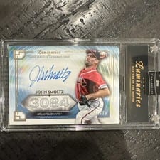 2024 Topps Luminaries Masters of the Mound Autographs John Smoltz #MOM-JS card