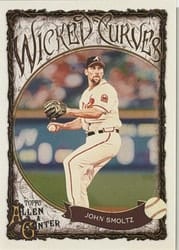 2025 Topps Allen & Ginter Wicked Curves John Smoltz #WC-34 card