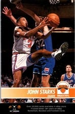 1994-95 Hoops Base Set John Starks #147 card