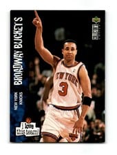 1995-96 Collector's Choice Base Set John Starks #383 card