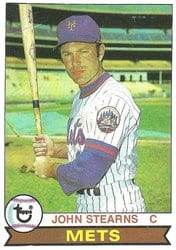 1979 Topps Base Set John Stearns #545 card
