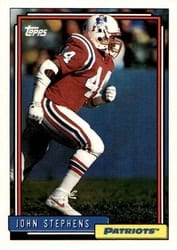 1992 Topps Base Set John Stephens #419 card
