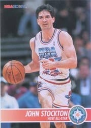 1994-95 Hoops Base Set John Stockton #250 card