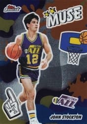 2025-26 Finest Muse John Stockton #M-10 card