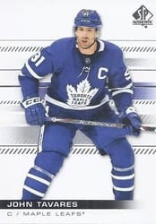 2019-20 SP Authentic Base Set John Tavares #71 card