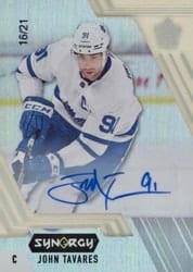 2020-21 Upper Deck Synergy Base Set John Tavares #5 card