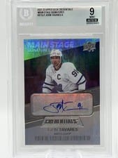 2021-22 Upper Deck Credentials Main Stage Signatures John Tavares #BTS-JT card