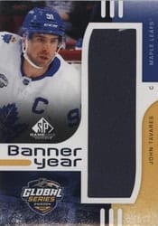 2024-25 SP Game Used 2023 Global Series Sweden Banner Year Relics John Tavares #BYGS-JT card