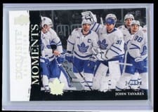 2024-25 Upper Deck Black Diamond Exquisite Collection Moments John Tavares #M-JT card