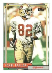 1992 Topps Base Set John Taylor #430 card