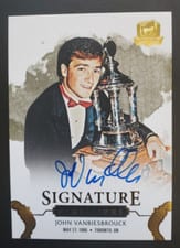 2020-21 Upper Deck The Cup Signature Renditions John Vanbiesbrouck #SR-JV card