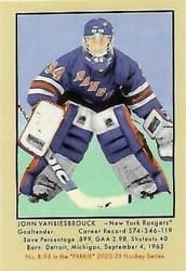 2022-23 Parkhurst Champions 51 Retros John Vanbiesbrouck #R-93 card