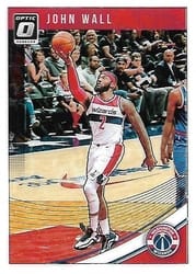 2018-19 Donruss Optic Base Set John Wall #103 card