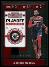 2019 Panini Contenders John Wall Playoff Ticket #47 card