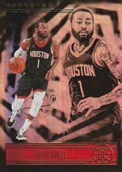 2020-21 Panini Illusions Base Set John Wall #83 card
