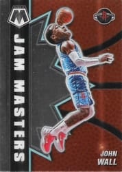 2020-21 Panini Mosaic Jam Masters John Wall #3 card