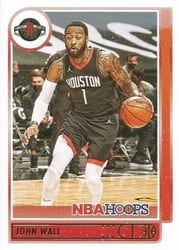 2021-22 Hoops Winter Base Set John Wall #144 card