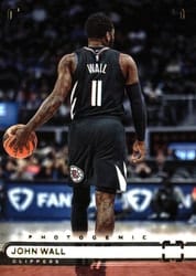 2022-23 Panini Photogenic Base Set John Wall #70 card