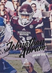 2019 Panini Luminance Base Set Johnathan Abram #167 card