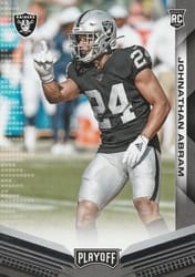 2019 Panini Playoff Base Set Johnathan Abram #251 card