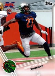 2020 Topps XFL Base Set Johnathan Alston #30 card