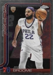 2025-26 Topps Chrome Base Set Johni Broome #285 card