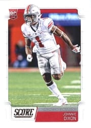 2019 Score Base Set Johnnie Dixon #438 card