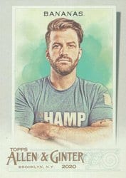 2020 Topps Allen & Ginter Base Set Johnny Bananas #209 card