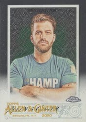 2020 Topps Allen & Ginter Chrome Base Set Johnny Bananas #209 card