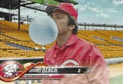 2018 Topps Base Set Johnny Bench #450 card