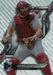 2018 Topps High Tek Base Set Johnny Bench #HT-JBE card
