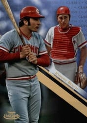 2019 Topps Gold Label Base Set Johnny Bench #82 card