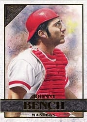 2020 Topps Gallery Base Set Johnny Bench #187 card