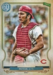 2020 Topps Gypsy Queen Base Set Johnny Bench #309 card