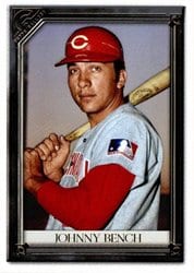 2021 Topps Gallery Base Set Johnny Bench #73