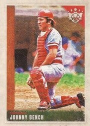 2022 Panini Diamond Kings Base Set Johnny Bench #138 card