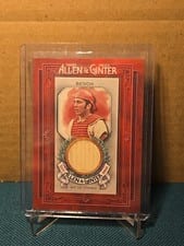 2022 Topps Allen & Ginter Framed Mini Relics Johnny Bench #MFR-JB card