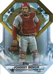 2022 Topps Diamond Greats Die-Cuts Johnny Bench #DGDC-10 card