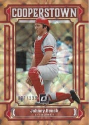 2023 Donruss Cooperstown Johnny Bench #CT9 card