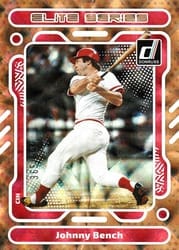 2023 Donruss Elite Series Johnny Bench #E1 card