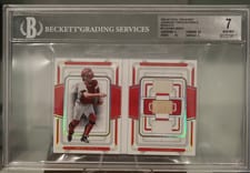 2023 Panini National Treasures Legendary Materials Booklets Johnny Bench #15 card