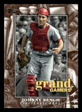 2024 Topps Grand Gamers Johnny Bench #GOG-18 card