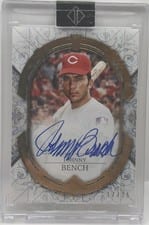 2024 Topps Transcendent Collection Autographs Johnny Bench #TCA-JBE card