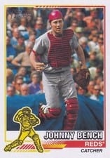 2025 Topps Heritage 1976 Redefined Johnny Bench #76R-3 card