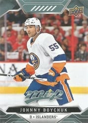 2019-20 Upper Deck MVP Base Set Johnny Boychuk #199 card