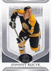 2020-21 SP Signature Edition Legends Base Set Johnny Bucyk #304 card